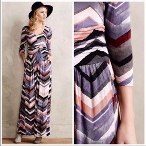EUC Anthropologie Maeve Novela Maxi Dress, XL